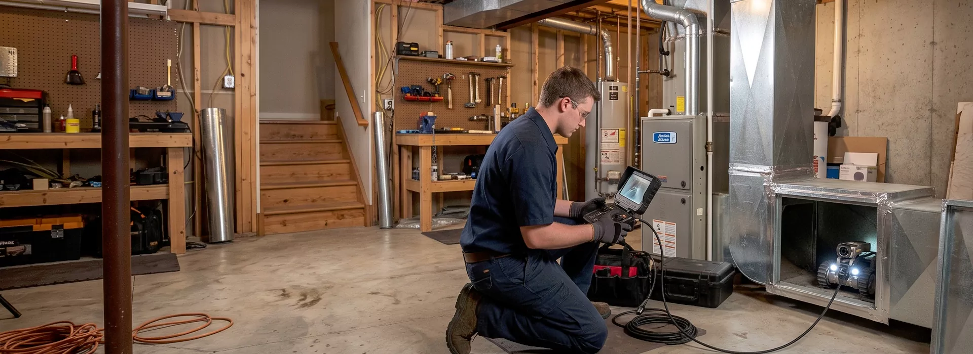 Robotic Duct Inspection Howell, New Jersey