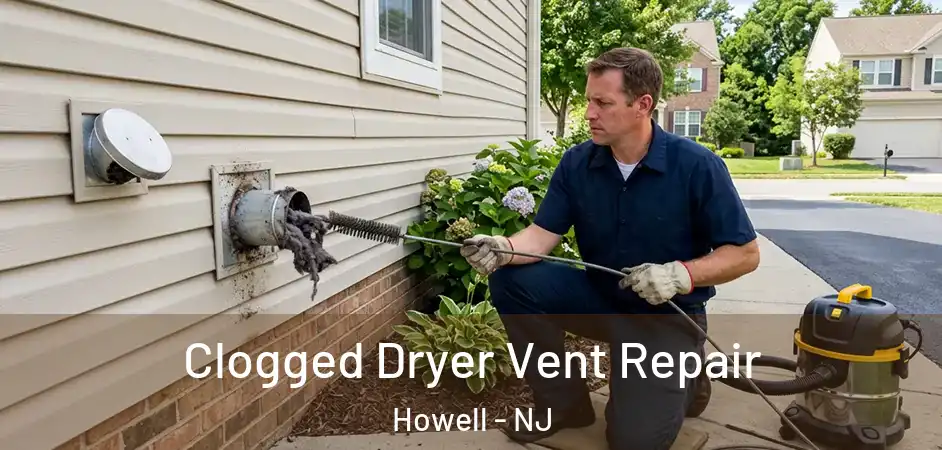  Clogged Dryer Vent Repair Howell - NJ