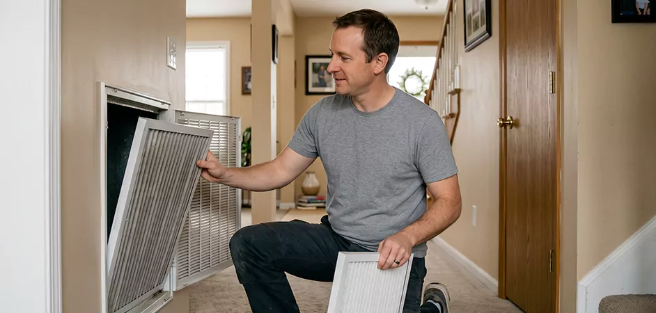 AC Air Filter Replacement in Howell, NJ
