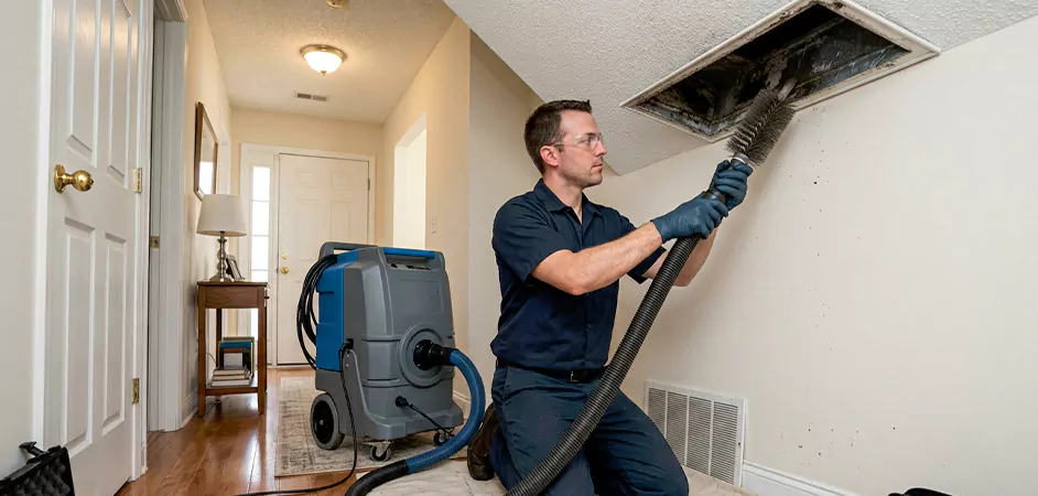 Mold-Affected Duct Deep Cleaning in Howell