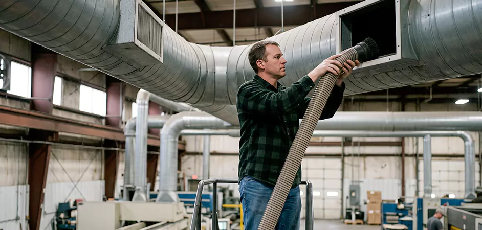 Post-Construction Duct Cleaning in Howell