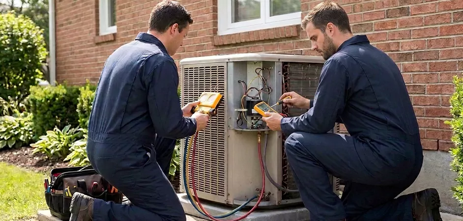Heat Pump Inspection in Howell