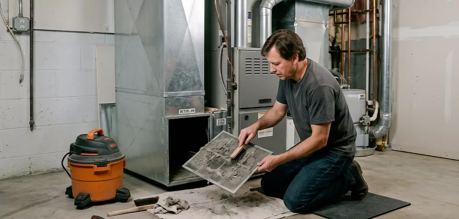 Dryer Lint Trap Maintenance in Howell