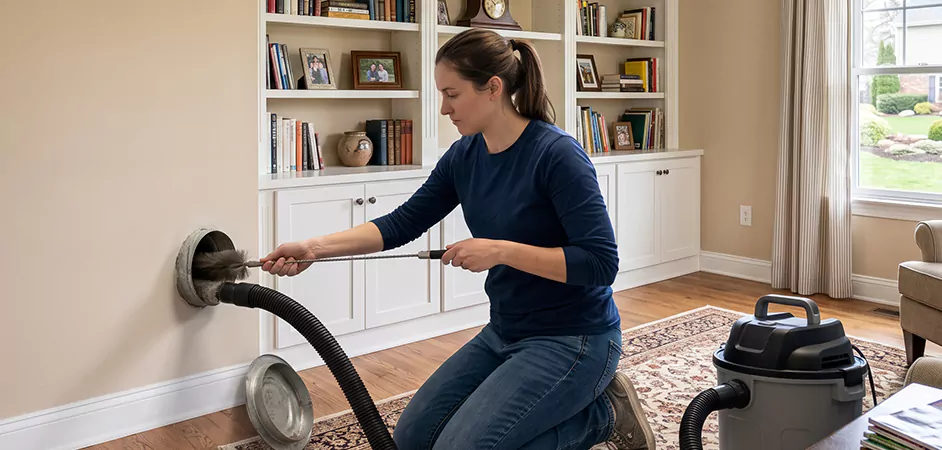 Whole-House Residential Vent Cleaning in Howell