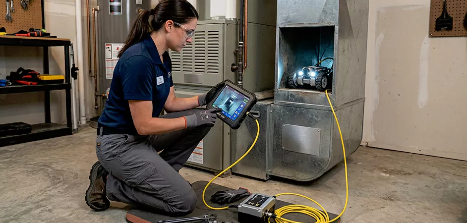 Robotic Duct Inspection in Howell